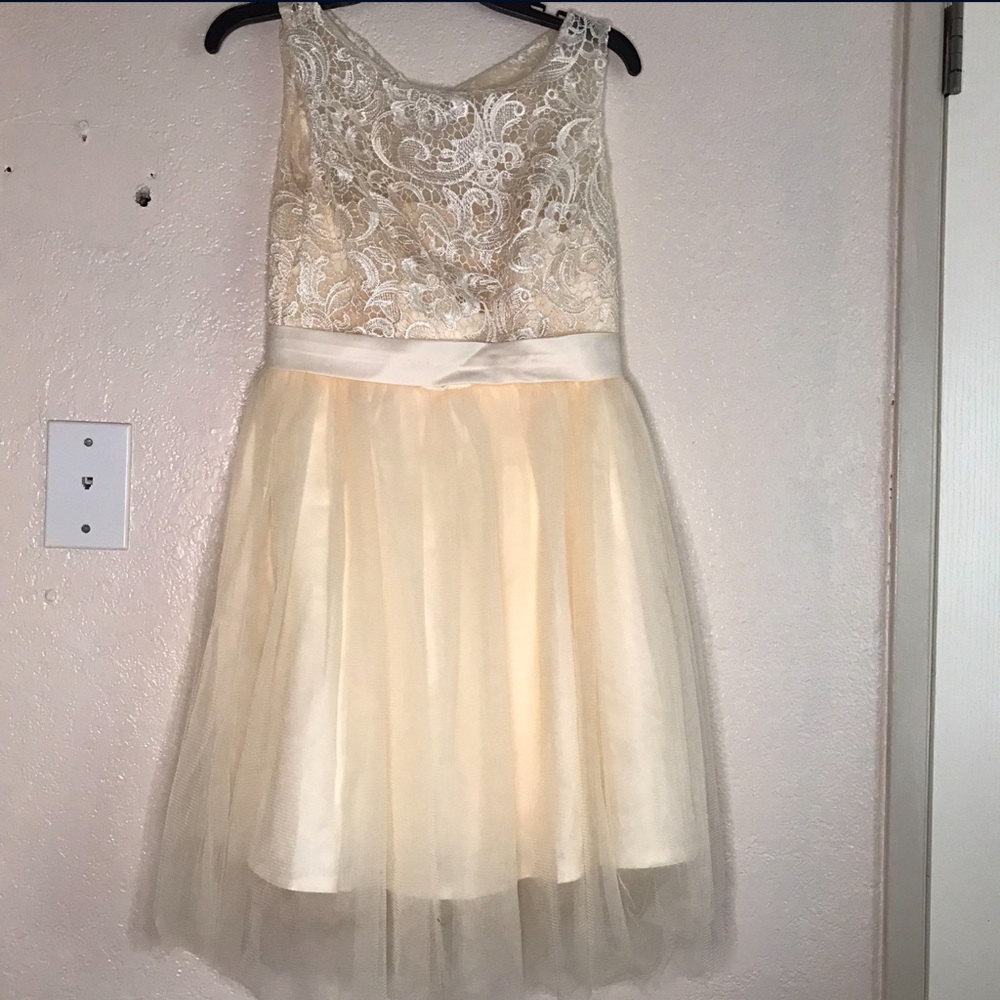 White/ cream dress